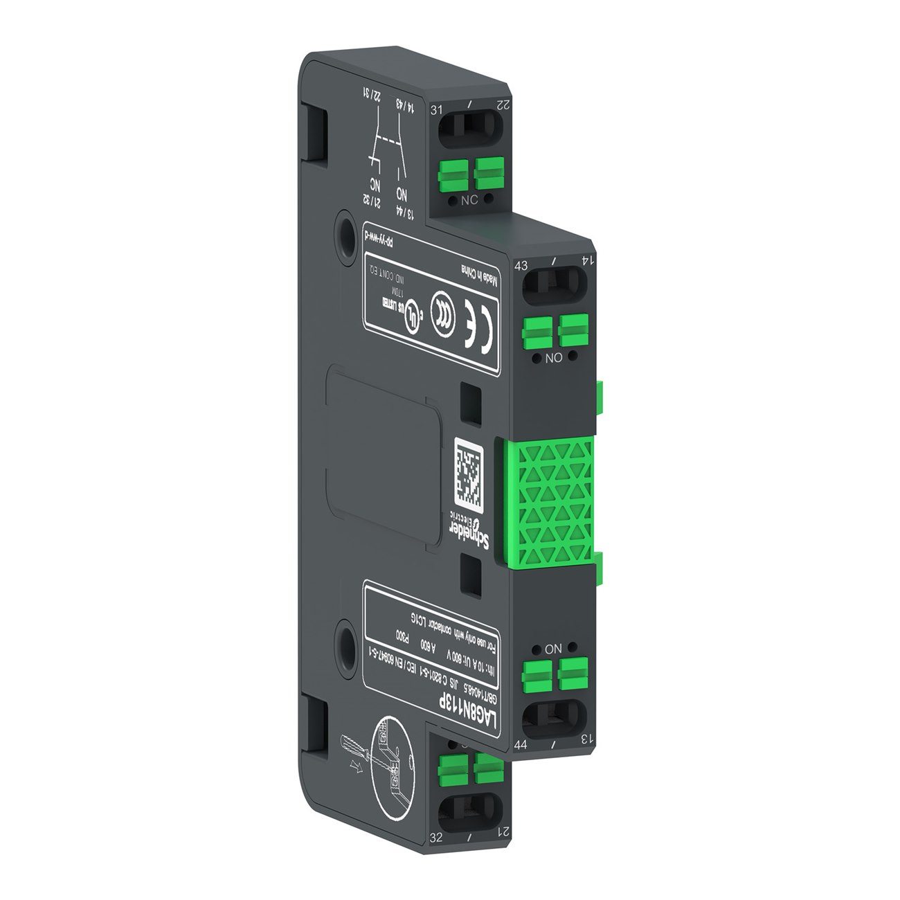 Phụ kiện cho TeSys Giga Contactor 1NO + 1NC – Schneider – LAG8N113P