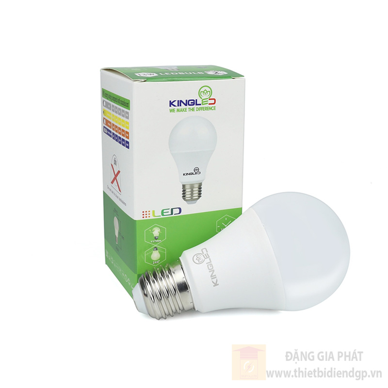 Đèn Led bulb Tròn Kingled (DOB-LB Series) 3W