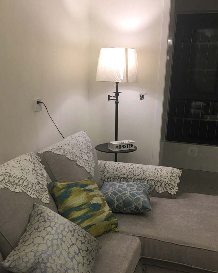 Đèn cây trang trí góc sofa hiện đại Venus LD708/1B