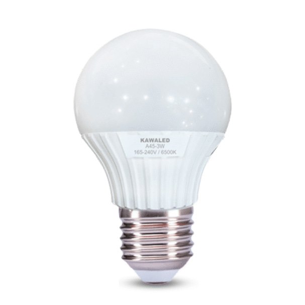 Bóng đèn led bulb Kawaled LED2-A45-3W thân nhựa