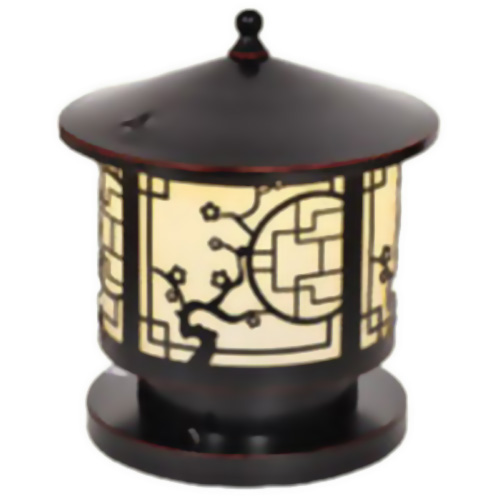 Đèn trụ cổng hufa Ø300*H300 - E27*1