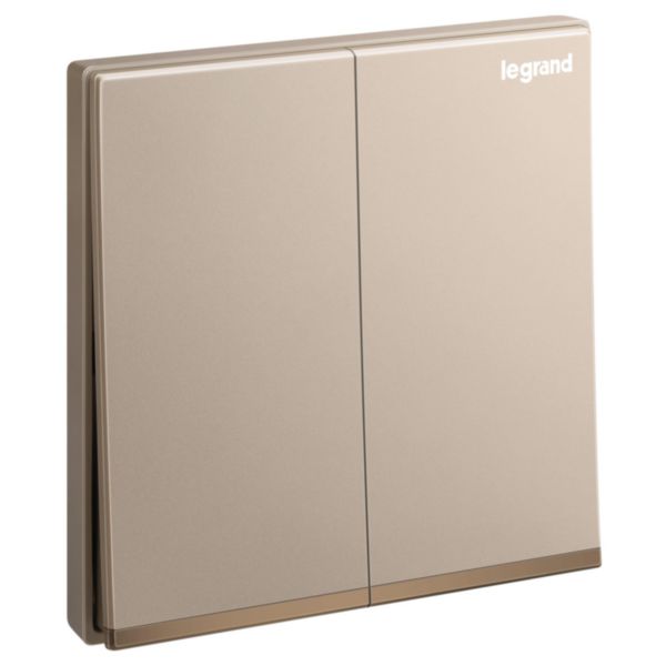 Công tắc đôi 1 chiều Galion 282402-C2