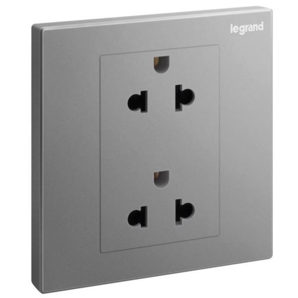 Bộ ổ cắm đôi 3 chấu Galion 282436-C3