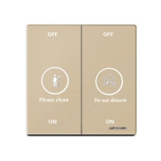 Bộ công tắc đôi dùng cho chuông báo "Đừng làm phiền" GRIMMA G60GK22DB