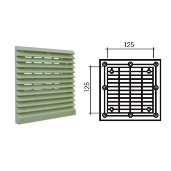 Cửa đối lưu khí cho tủ điện LLTD 01