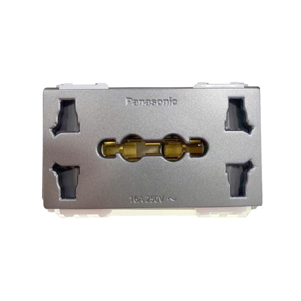 Ổ cắm đôi đa năng Panasonic WEV157207MYH bắt vít 250VAC 16A
