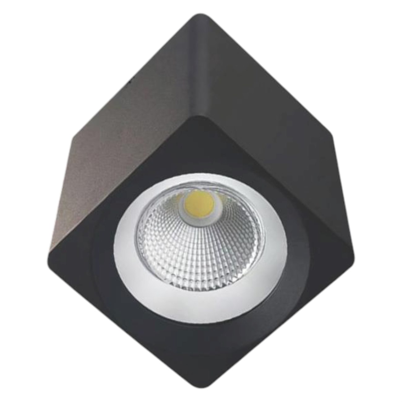 Đèn Lon Nổi ⍁90 x H90 vỏ đen