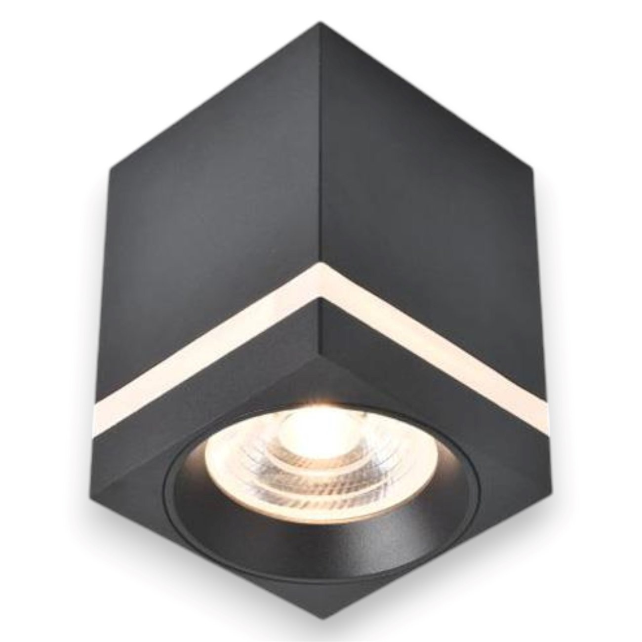 Đèn lon ốp trần vuông Euroto LN-168 Ø80*H105 COB 10W