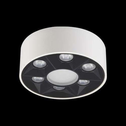 Đèn Lon ốp nổi Ø73 x H59- 4000K + 6000K - 10W Osram 45° vỏ trắng