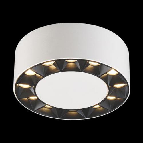 Đèn Lon ốp nổi Ø112 x H60- 4000K + 6000K - 20W Osram 45° vỏ trắng