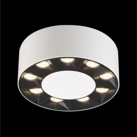 Đèn Lon ốp nổi Ø95 x H59- 3 màu - 9W Osram 45° vỏ trắng