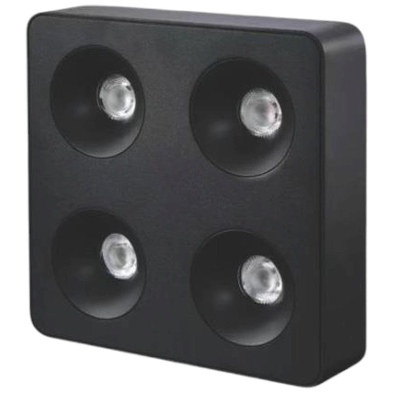 Đèn Lon ốp nổi L225*W225*H60- 3000K+4000K+6500K - 12W*4 Brigelux 24°