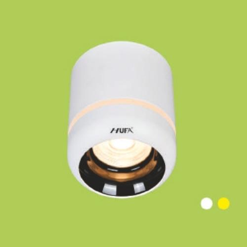 Đèn Downlight Design ốp nổi Hufa màu trắng Ø85*H100 LED 12W