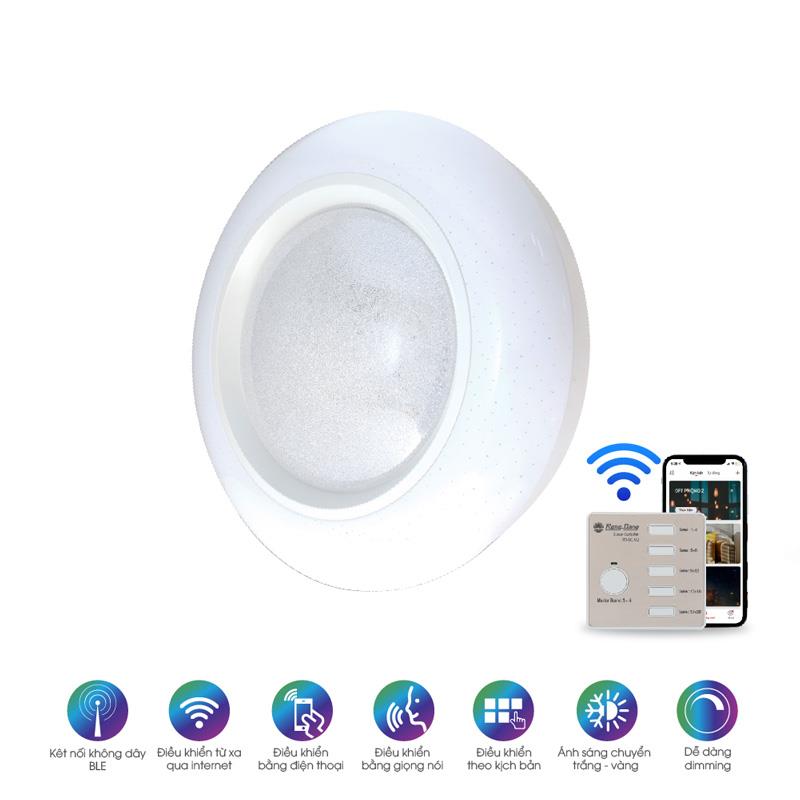 Đèn LED ốp trần đổi màu Rạng Đông LN20.BLE 500/40W