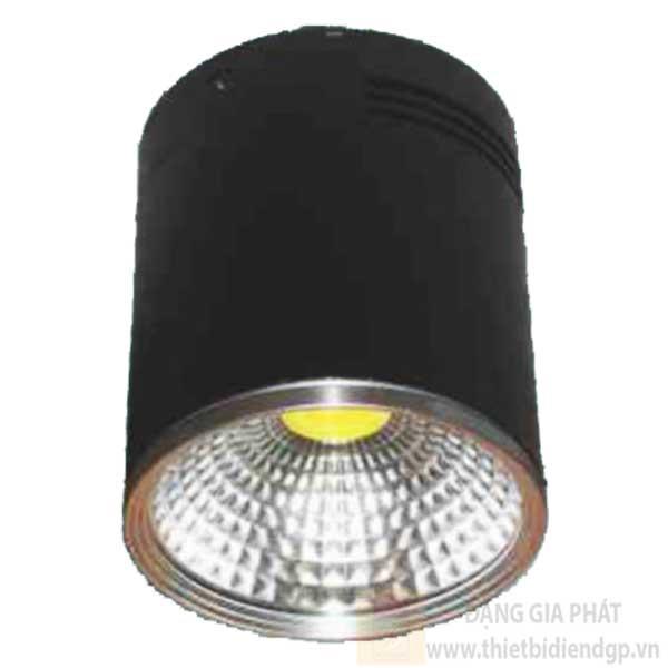 Đèn Panel trụ ốp nổi led COB 9W, Ø75*H100, vỏ đen