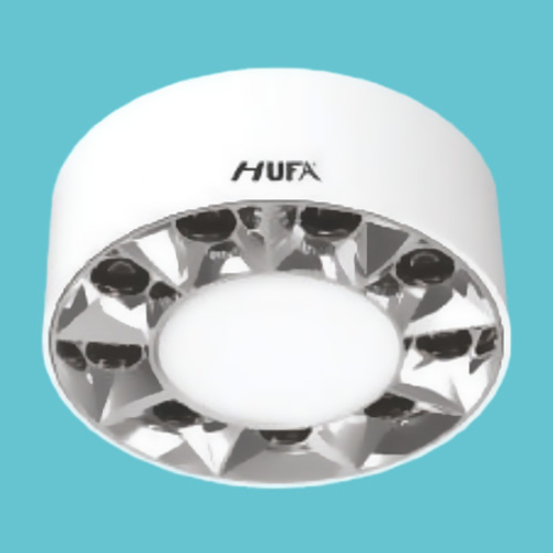 Đèn trụ ốp nổi Hufa Ø95*H59 9W+9W 3 chế độ