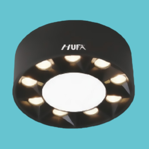 Đèn trụ ốp nổi Hufa Ø95*H59 9W+9W 2 chế độ