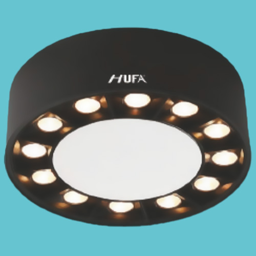 Đèn trụ ốp nổi Hufa Ø112*H60 12W+12W 2 chế độ