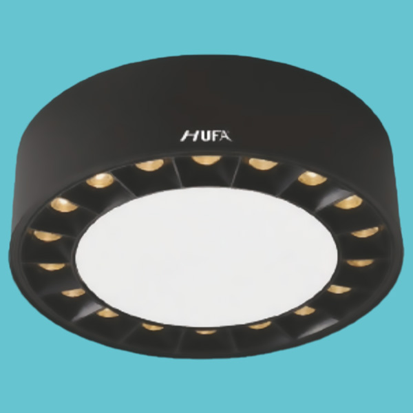 Đèn trụ ốp nổi Hufa Ø202*H70 20W+20W 2 chế độ