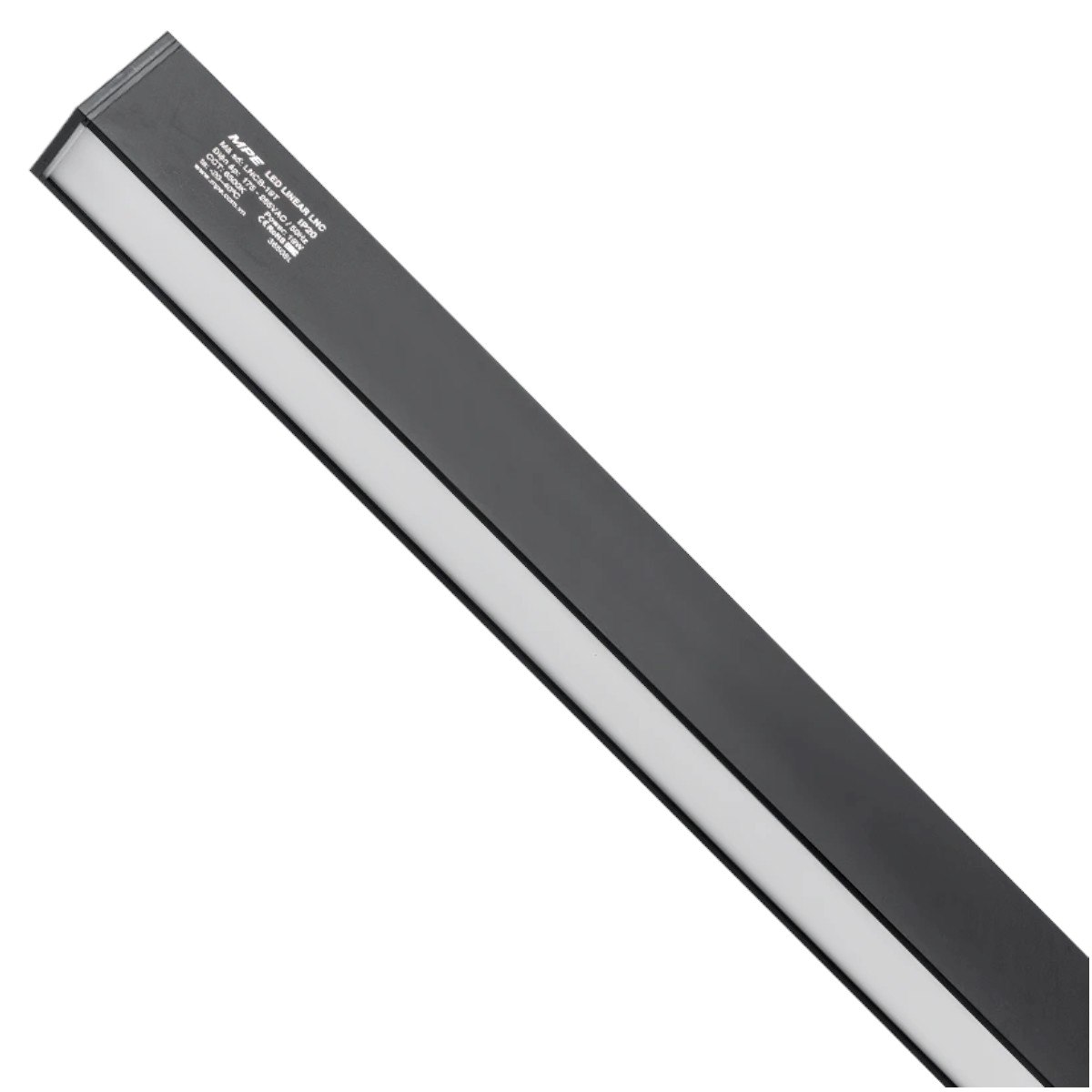 Đèn led linear MPE LNCB 19W màu đen