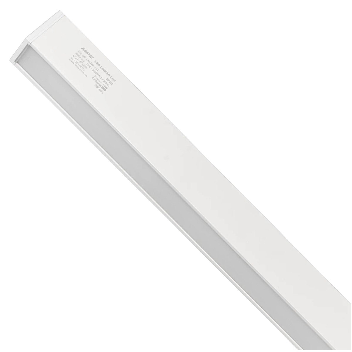 Đèn led linear MPE LNCW 19w màu trắng