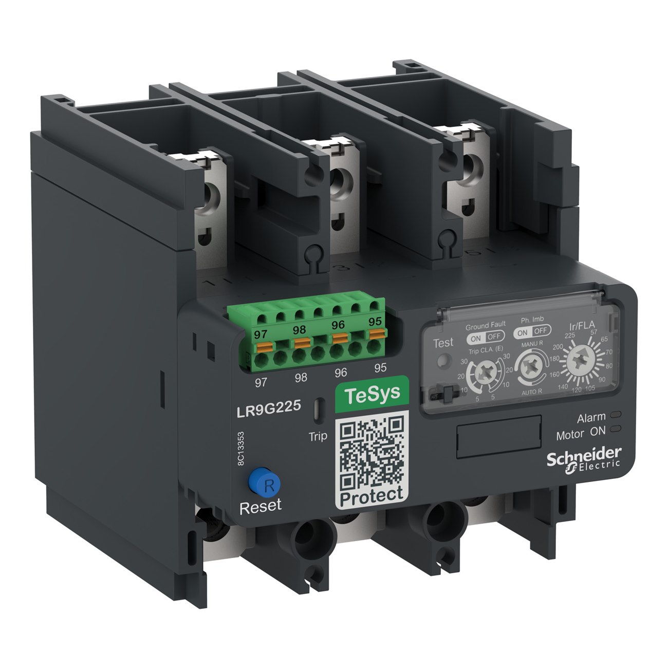Relay nhiệt điện tử Schneider TeSys Giga,28-115 A,class 5E-30E