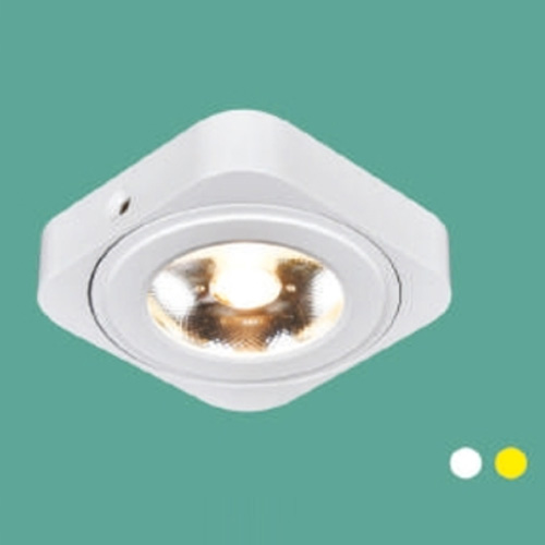 Đèn downlight ốp nổi led Ø70*H16-3W vỏ màu trắng