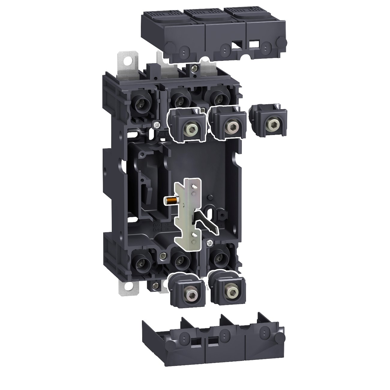 Compact NSX plug -in kit type NSX100/160/250 3P
