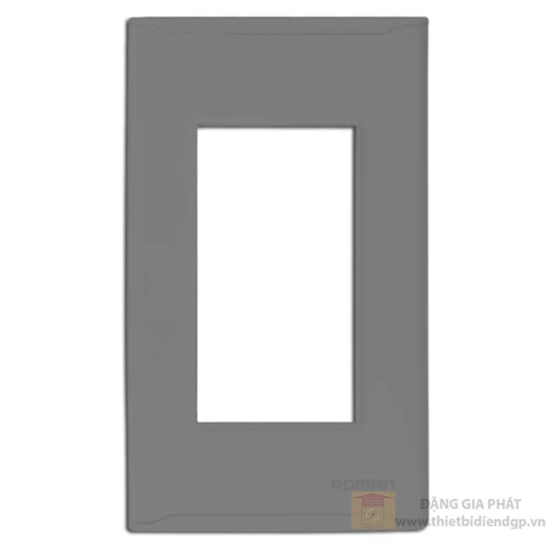 Mặt che 2 lỗ sơn màu ghi xám M3603-G