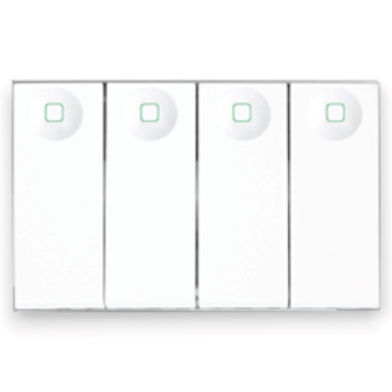 Bộ công tắc 4 hạt 1 chiều Roman M6541