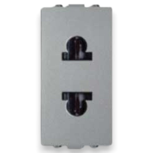 Ổ cắm đơn 2 chấu Roman M68112