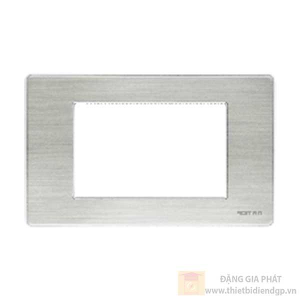 Mặt 3 lỗ ngang viền inox