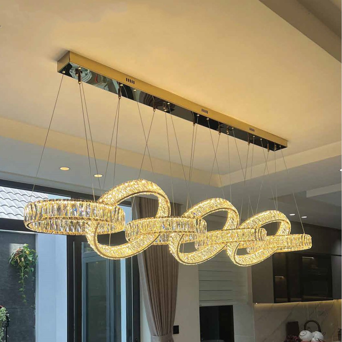 Đèn thả trang trí 355 Decor THD9195T1200 L1200