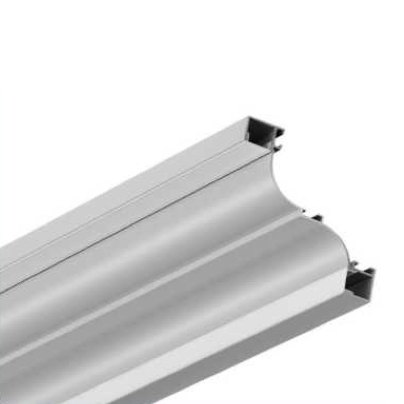 Thanh Nhôm Profile hắt trần Euroto TN-15 80.1*80.1mm 3m lắp nổi