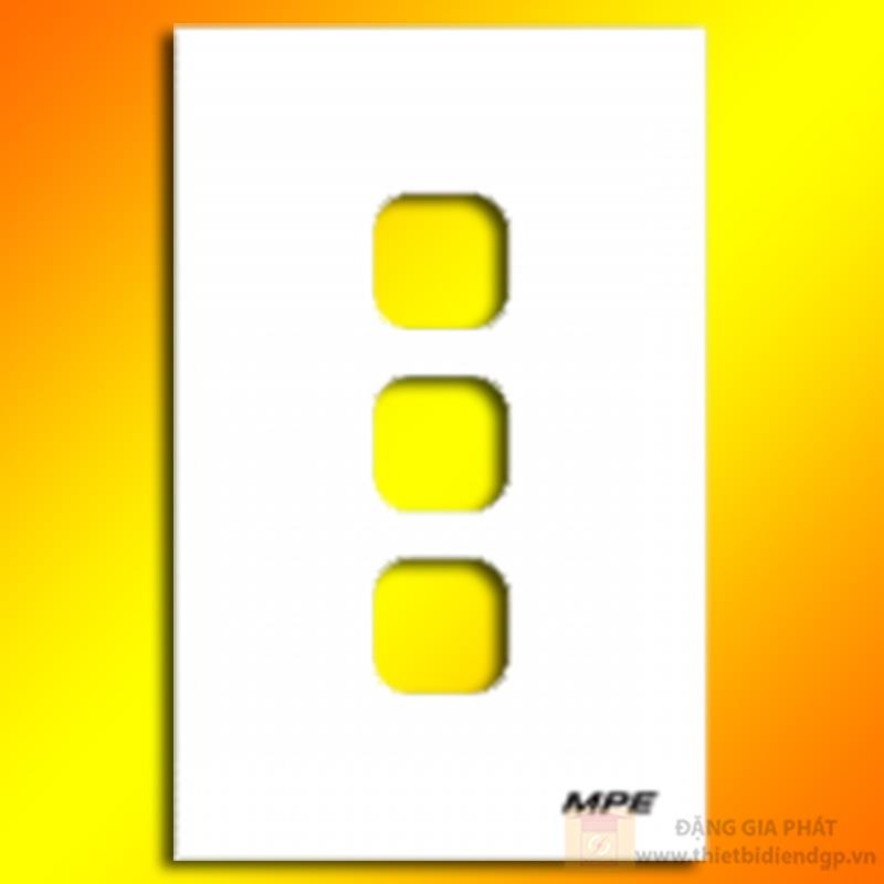 Mặt 3 lỗ chữ nhật