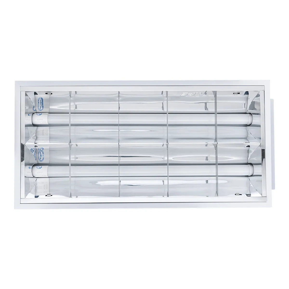 Bộ máng đèn xương cá MPE sử dụng LED tube 0.6m 2 bóng