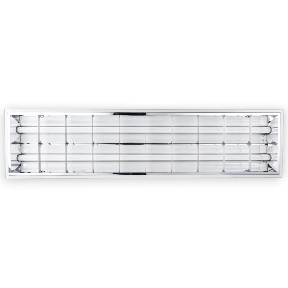 Bộ máng đèn xương cá mpe sử dụng Led tube 1.2m 2 bóng