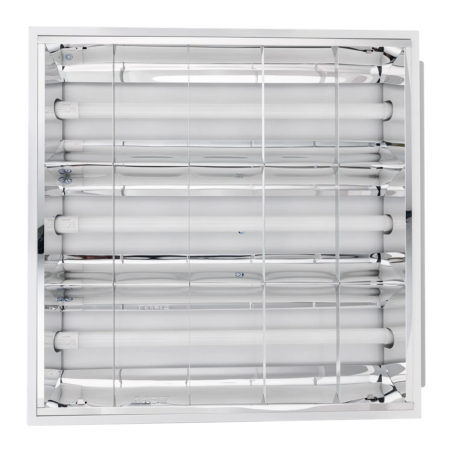Bộ máng đèn xương cá MPE sử dụng LED tube 0.6m 3 bóng
