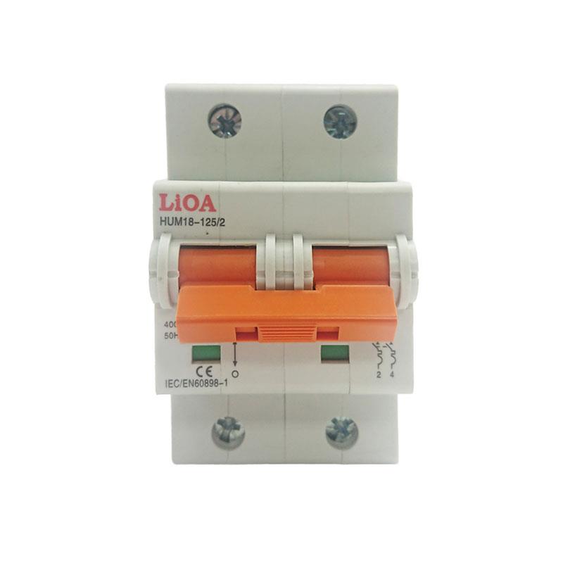 Cầu dao tự động Loại 2 cực dòng cắt 4,5 LIOA