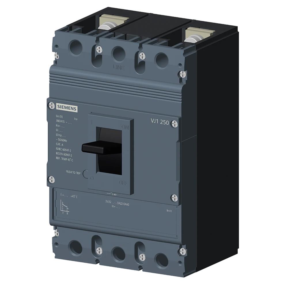 MCCB 3VJ, 2P Icu=10kA