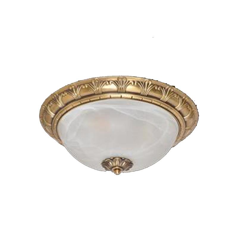 Đèn mâm Verona ốp trần Đồng Ø300 x H150