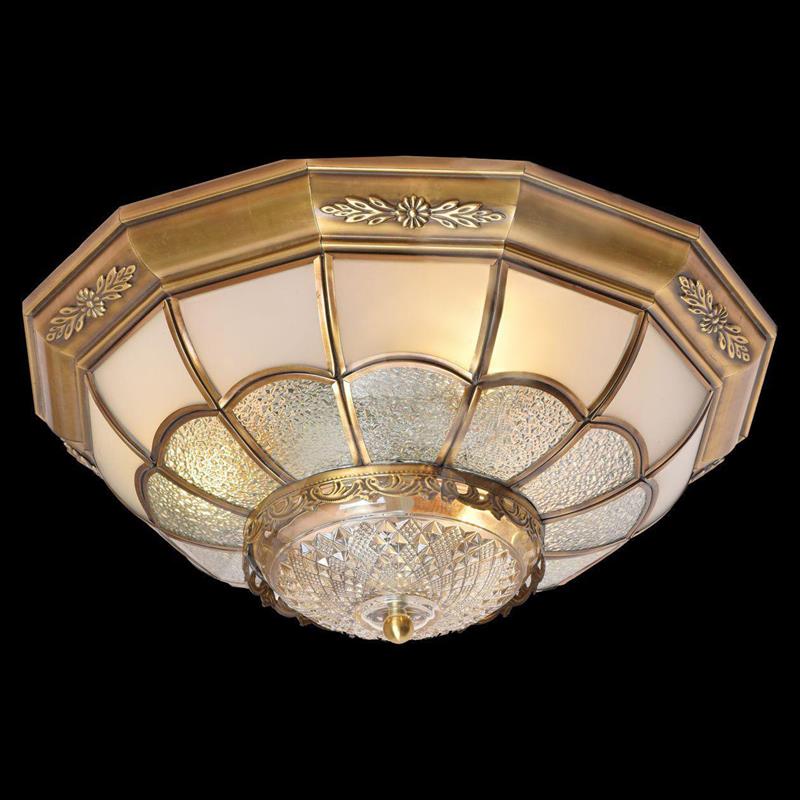 Đèn mâm Verona ốp trần Đồng Ø400, E27