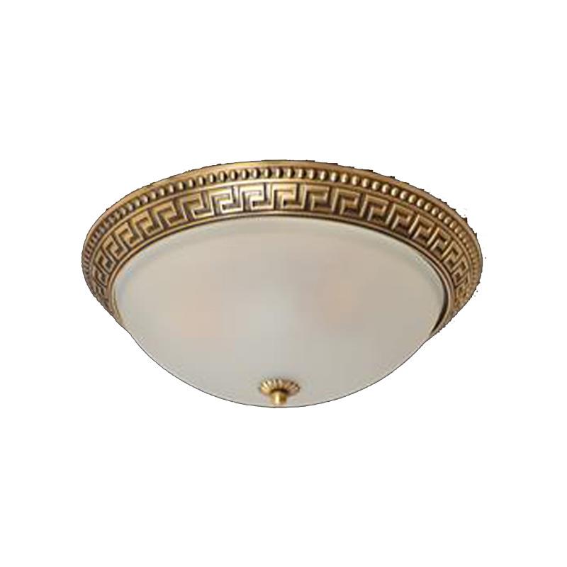 Đèn mâm Verona ốp trần Đồng Ø300 x H150