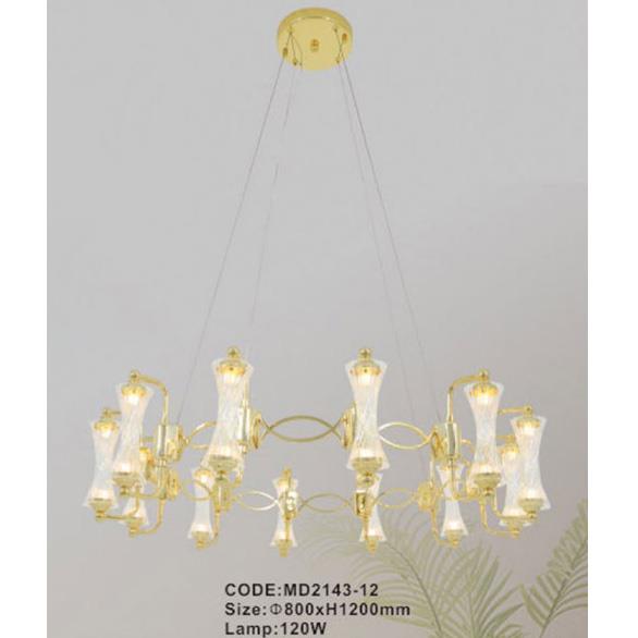 Đèn chùm led 120W cao cấp - Ø800*H1200 mm