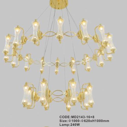 Đèn chùm led 240W cao cấp - Ø1000*Ø620*H1000 mm