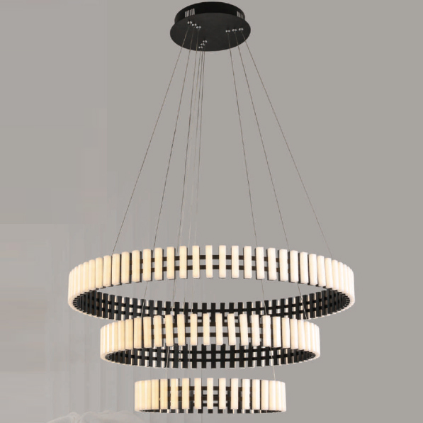 Đèn treo trang trí Slister Ø400+600+800*H1500mm - LED 110W 3000K