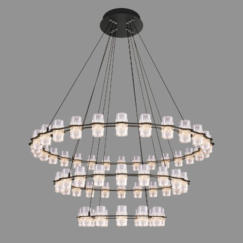 Đèn treo trang trí Slister 420+640+850mm - LED 175W 3000K