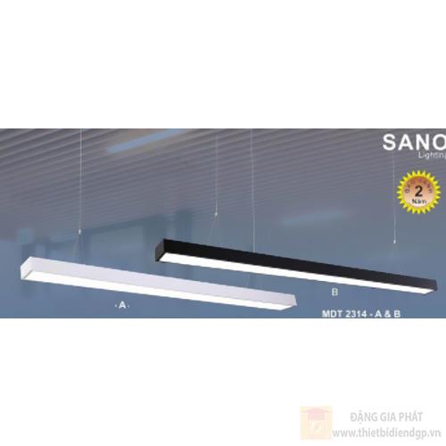 Đèn thả văn phòng L1200*W120*H40 led 32W