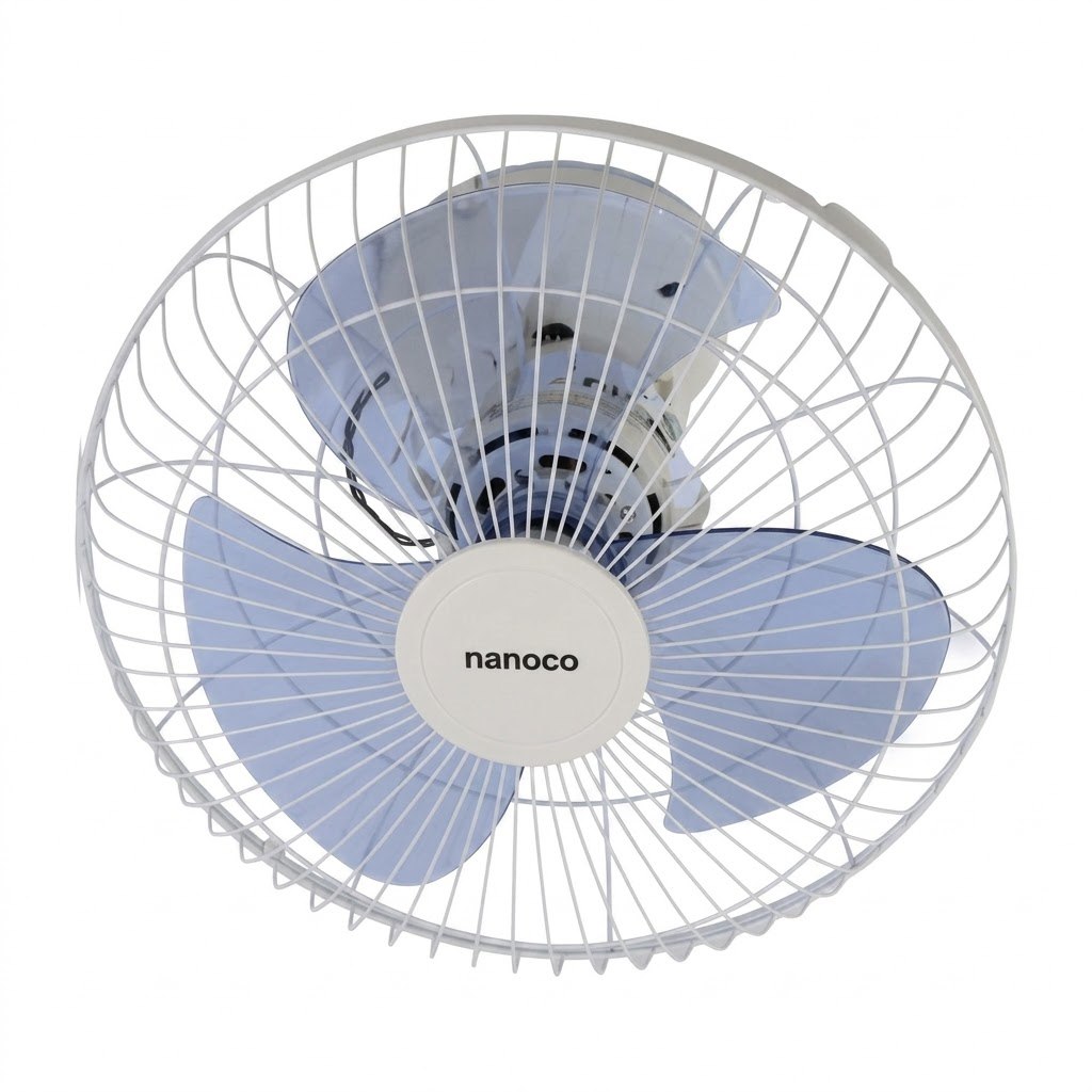Quạt đảo trần cơ, bạc đạn Nanoco NOF1655BE Ø40cm 47W