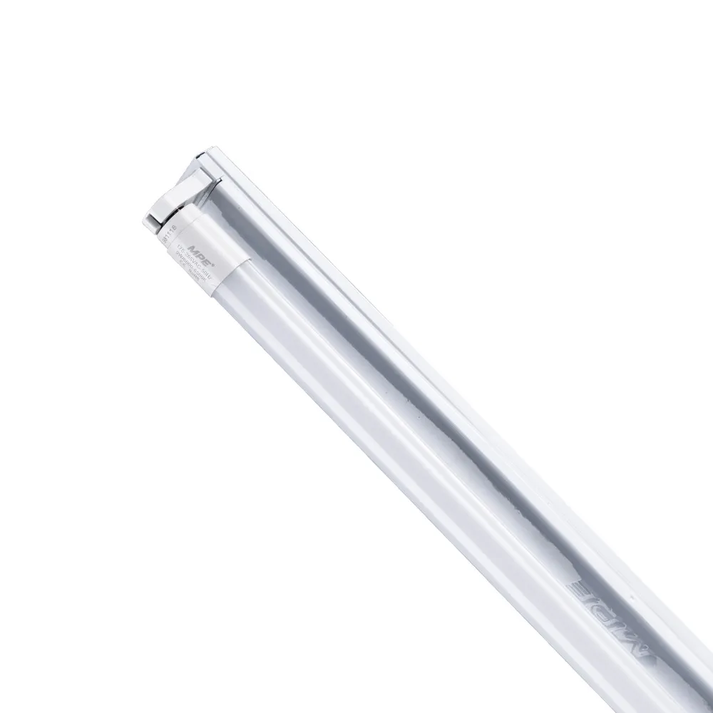 Bộ máng Batten LED Tube MPE  thủy tinh 1x22W 1.2m ánh sáng trắng